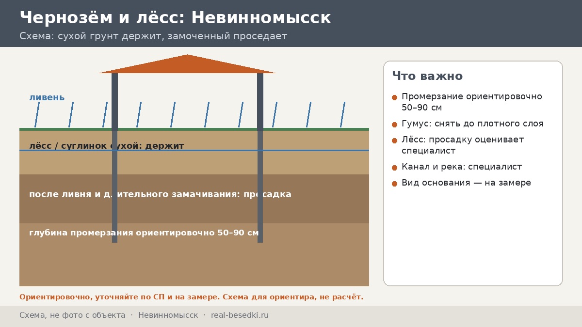 Сваи или плита в Невинномысске: грунт и ливни — как выбрать основание под металлическую беседку у Кубани