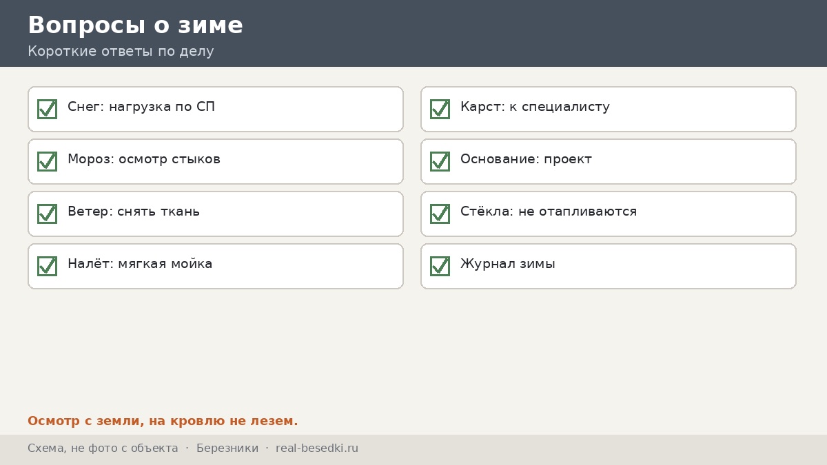 Вопросы о зиме, Березники