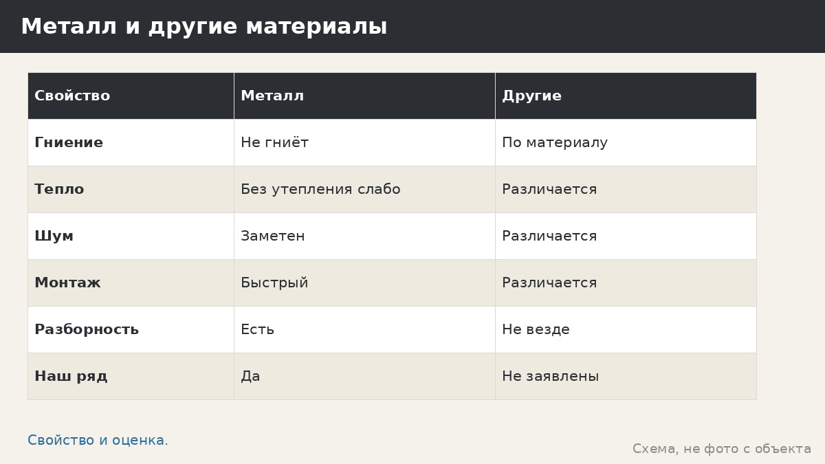 Хозблок из металла: плюсы и минусы без прикрас