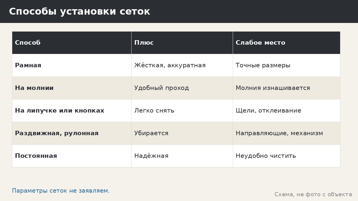 Москитные сетки для беседки: как выбрать и что проверить до заказа