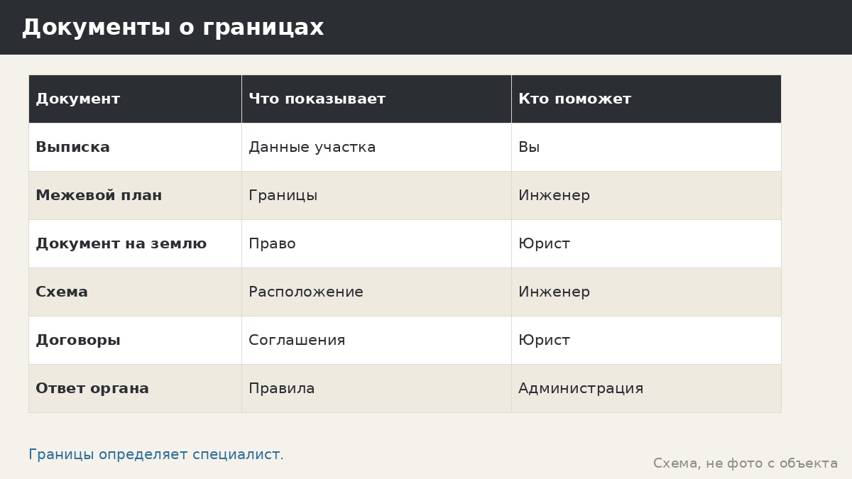 Землеустроительные документы и беседка: межевание, границы и что об этом знать заранее